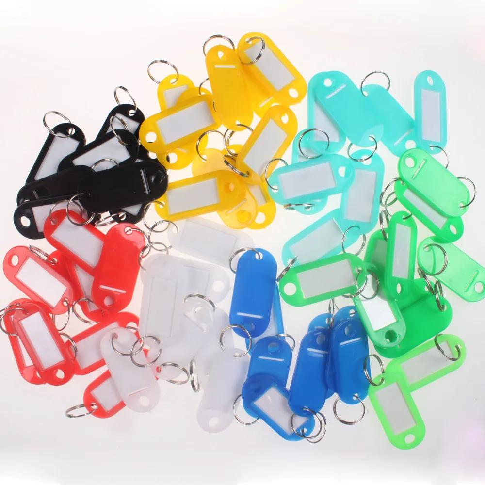 10 шт. Самая низкая цена! Этикетки для ключей с кольцом | Дом и сад
