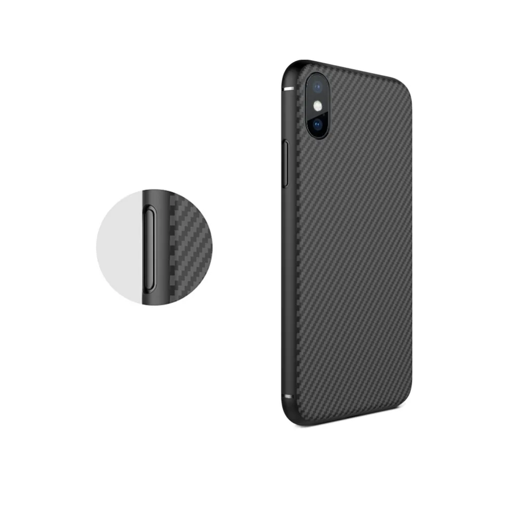 Nillkin synthetic fiber сотовый Чехол для телефона для apple iphone 11 Pro Max X XS XR 8/7/6/6S 7 Plus 8P 6P жесткий карбоновый PP задний Чехол
