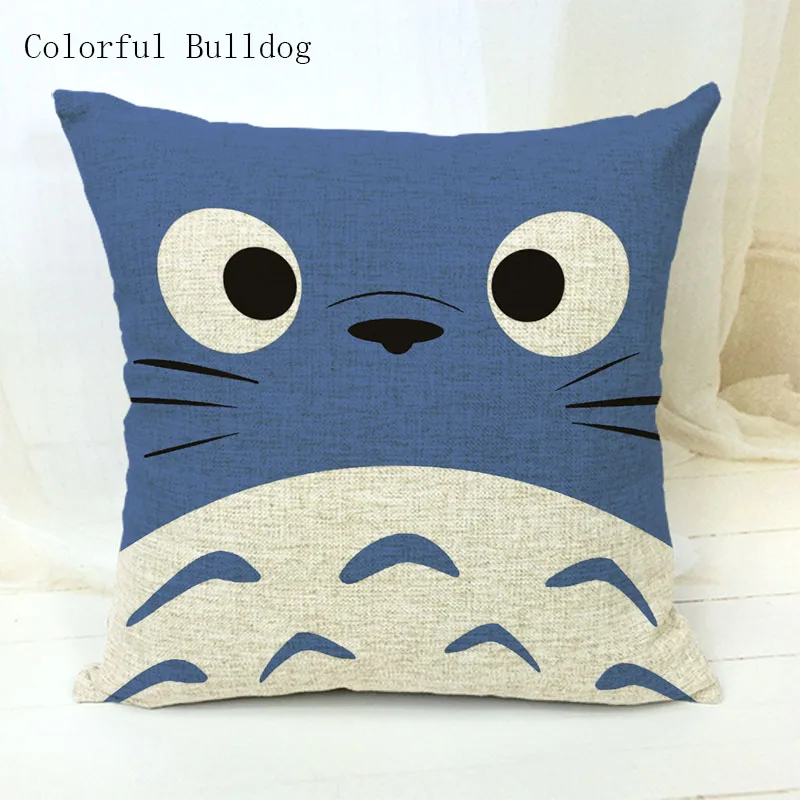 Чехол на подушку брендовый милый рисунок Дораэмон Тоторо домашний декор для
