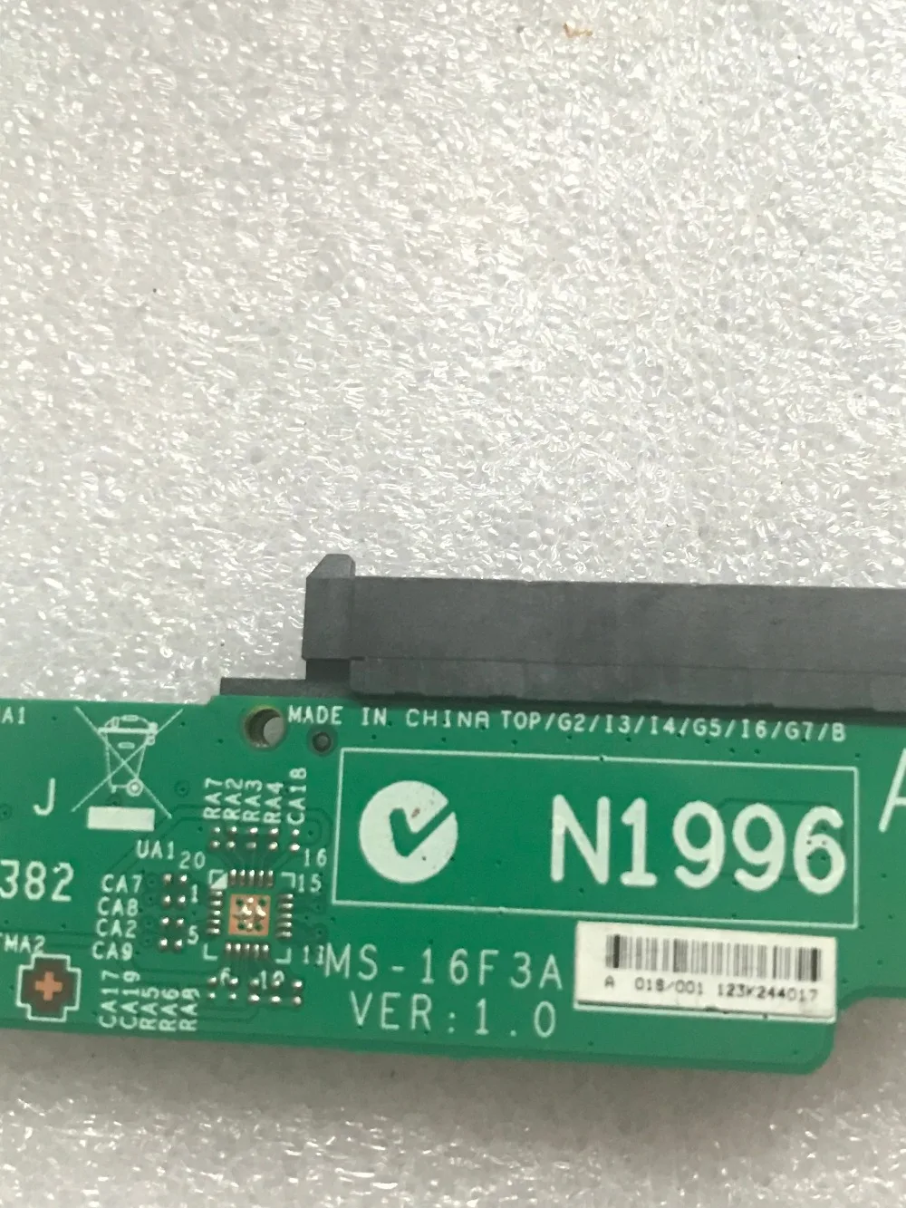 Адаптер для жесткого диска MSI GT60 GT70 GT80 разъем плата с жестким диском и жесткий