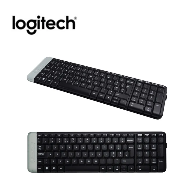 Оригинальная оригинальная классическая настольная клавиатура Logitech K230 USB