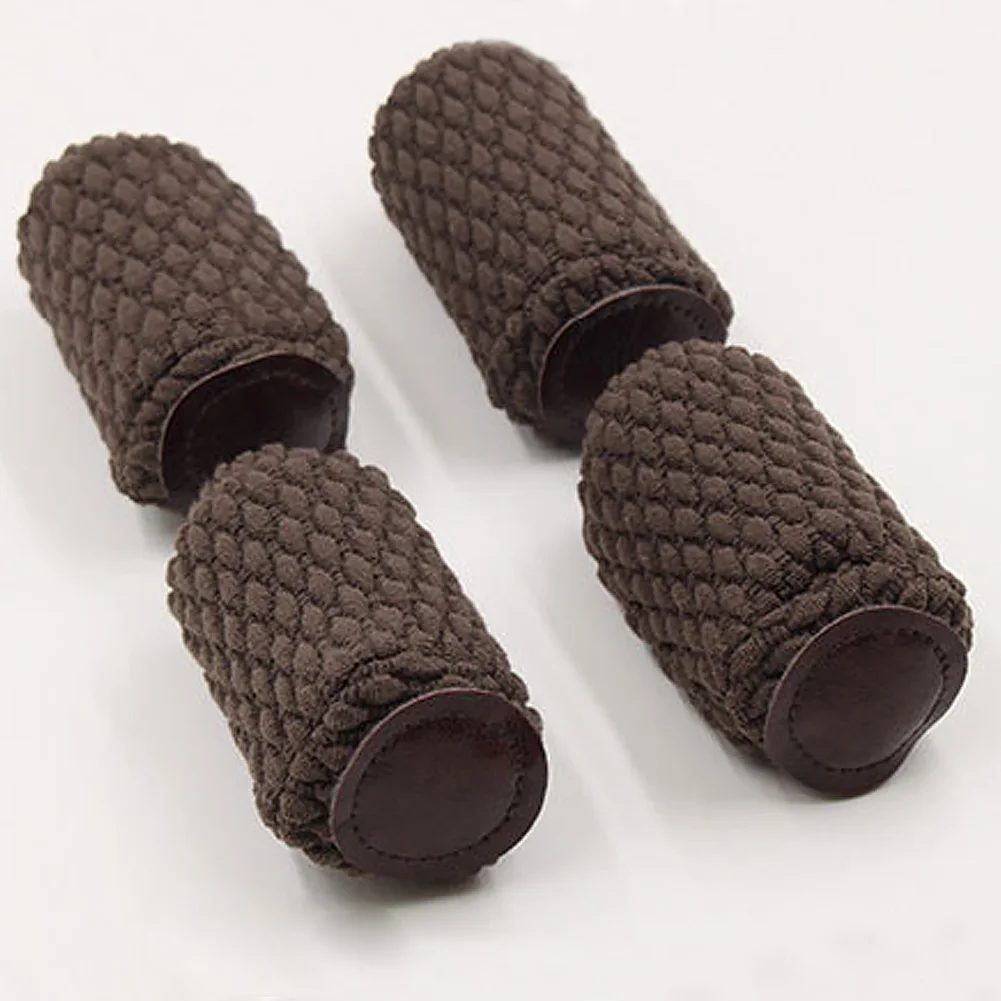 4 шт./компл. Вязание стол надежный Противоскользящий уменьшить шум носки для