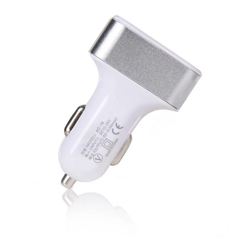 Автомобильное зарядное устройство QUWIND с 4 USB-портами 5 В 3 1 А | Мобильные телефоны и