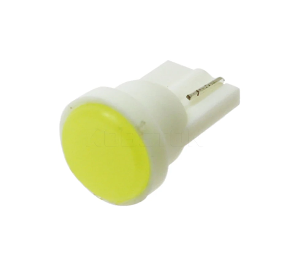 Новинка 10 шт. автомобильный внутренний светодиодный светильник T10 COB W5W лампа с