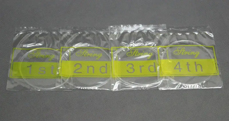 Тенор нейлоновый для гавайской гитары сопрано 50 комплектов 21/23/26 дюймов струны