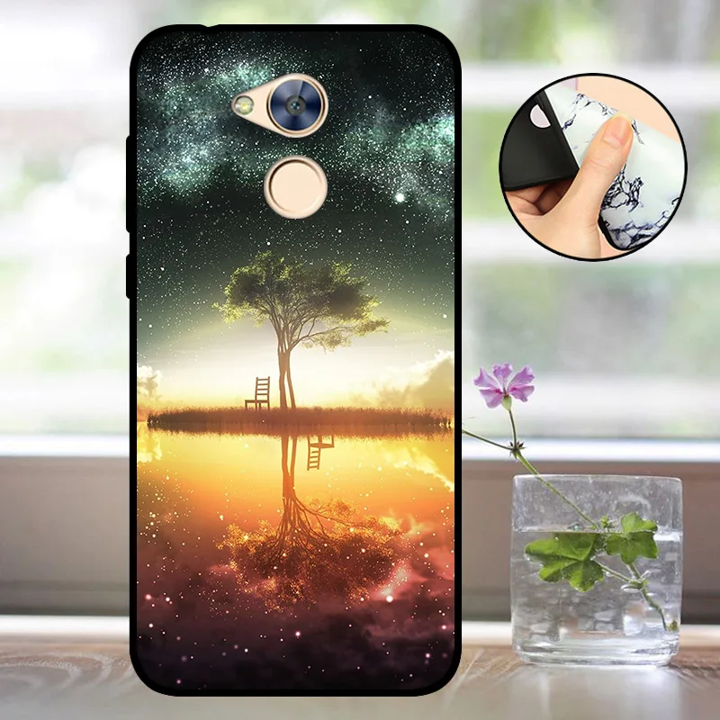 DYS Funda Honor 6A чехол для телефона huawei Honor 6A чехол силиконовый матовый чехол huawei Honor 6A DLI TL20 6 A Honor6A мягкий чехол - Цвет: DYS
