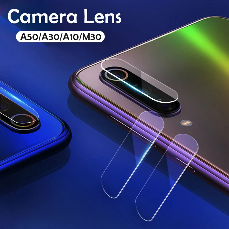 Защитное стекло с полным покрытием для объектива камеры Samsung A50 пленка из