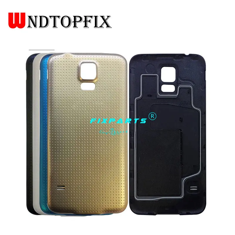 Новинка 100% чехол для Samsung Galaxy S5 I9600 G900 задняя крышка батарейного отсека корпуса