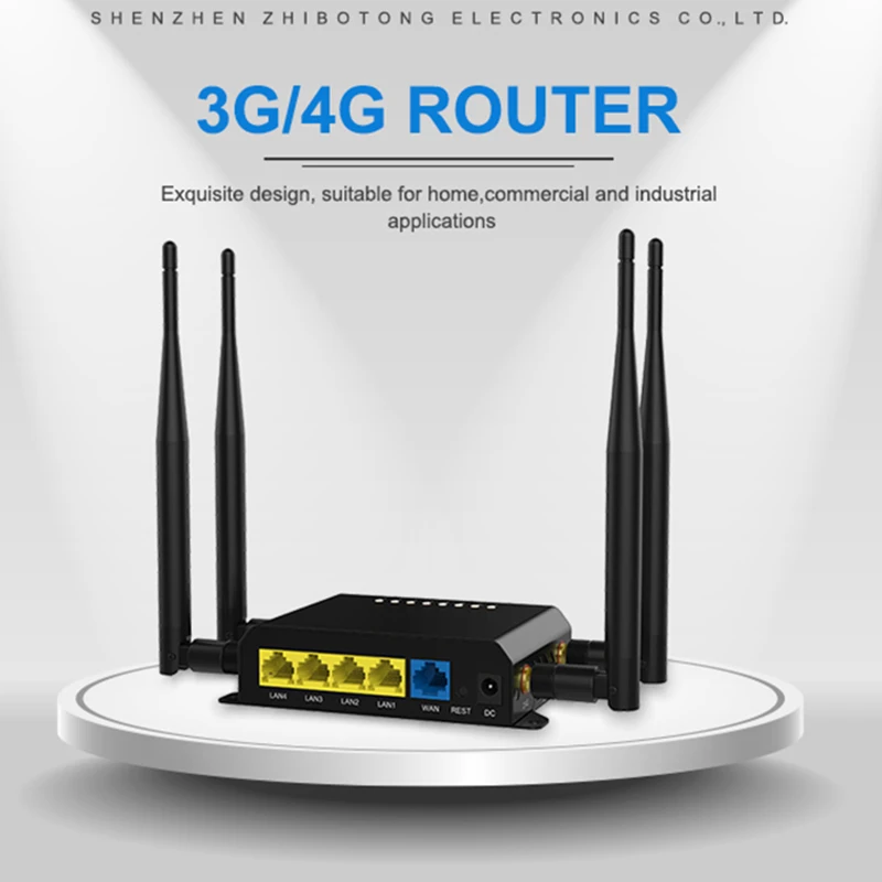 4g router with sim card slot hotspot wifi with powerful cpu qca9531 and watchdog function 300mbps lte router newest version
