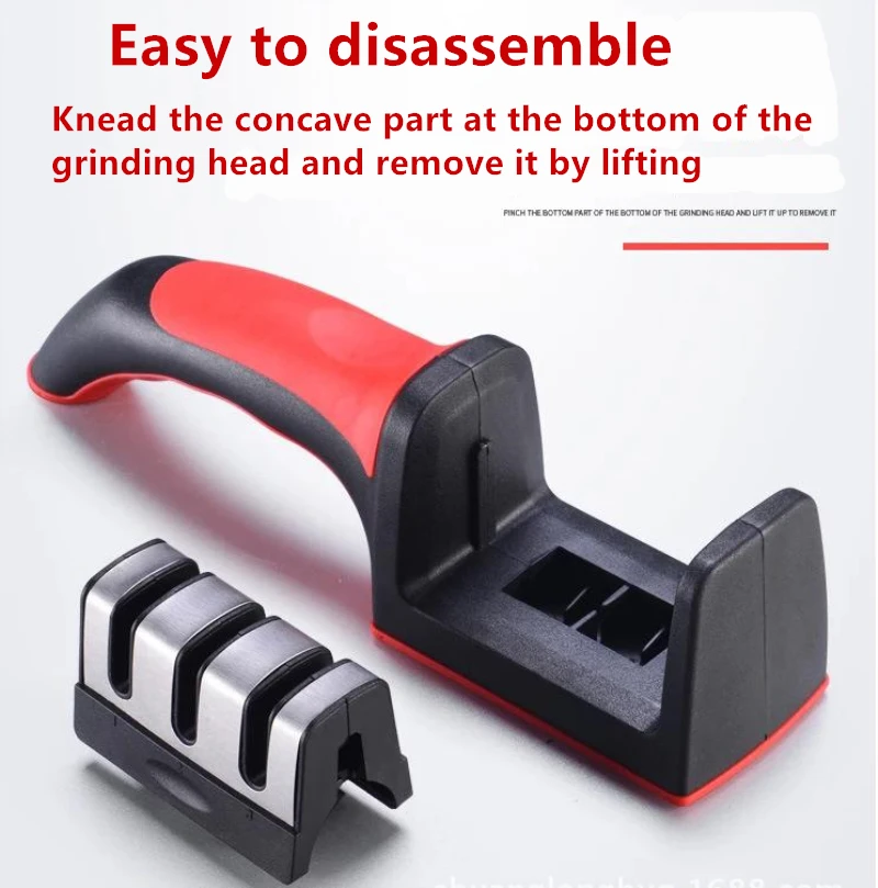 Dropshipping Knife Sharpener Quick Professional 3 Stages Grinder Non-Slip Silicone Rubber | Дом и сад