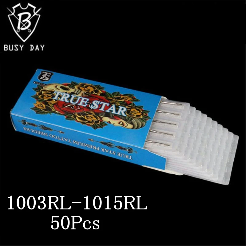

50 шт., иглы для тату-машинки, 0,30 мм