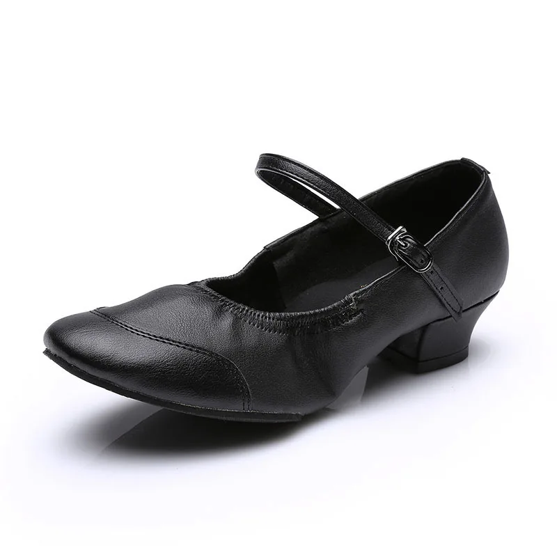 XEK 2018 Fashion Brand Women Girls Ballroom Latin Tango Dance Shoes Low Heeled Modern Dancing Size 34-41 JH177 | Спорт и развлечения