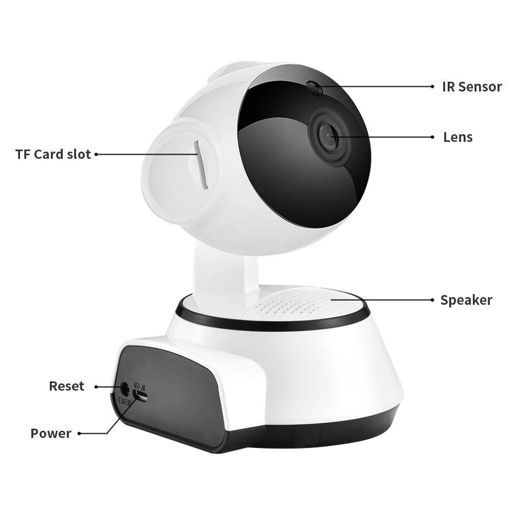 Беспроводная камера видеонаблюдения SDETER 2 МП 1080P Wi Fi IP ИК ночное видение