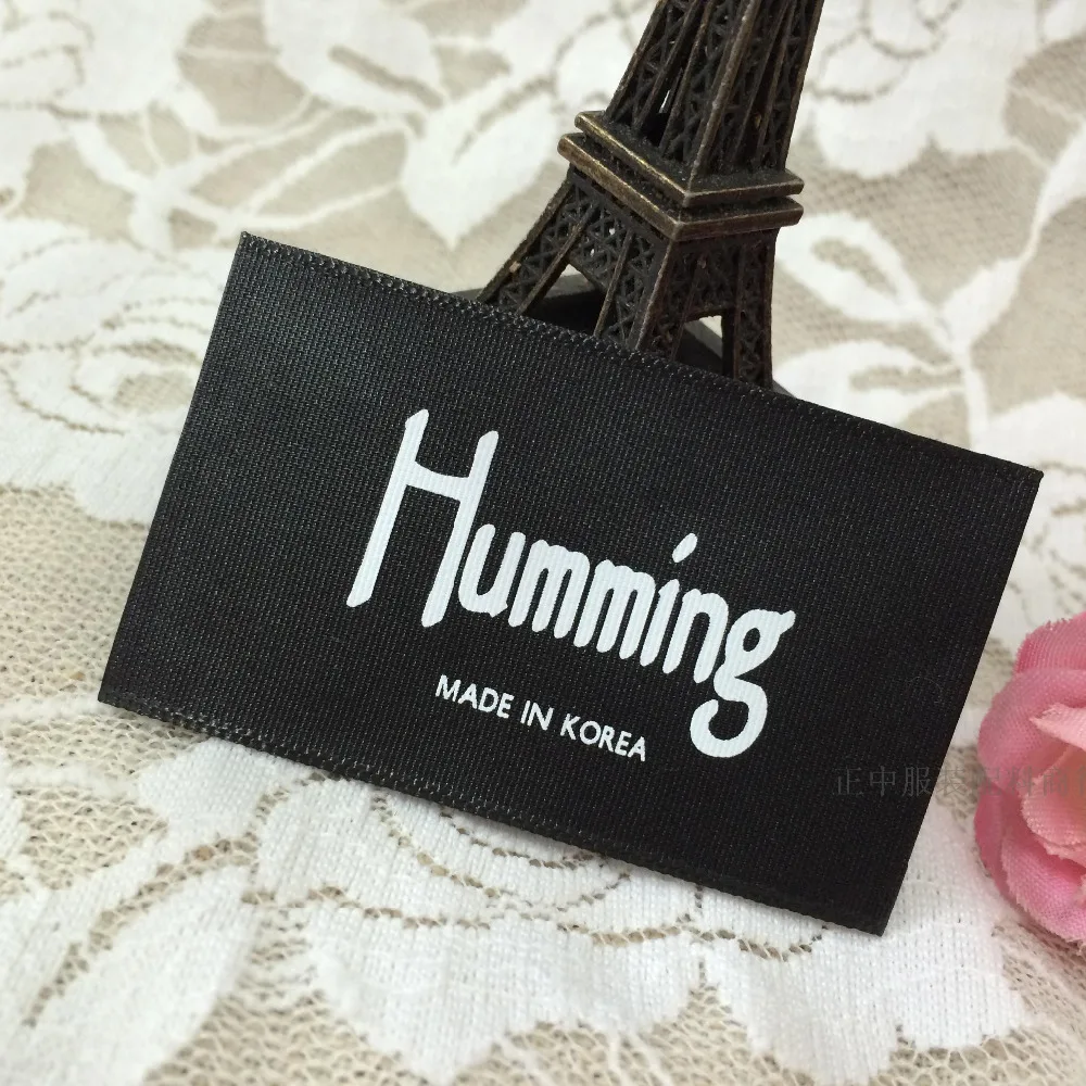 Тканые этикетки на заказ дизайн одежды пришитые размер |