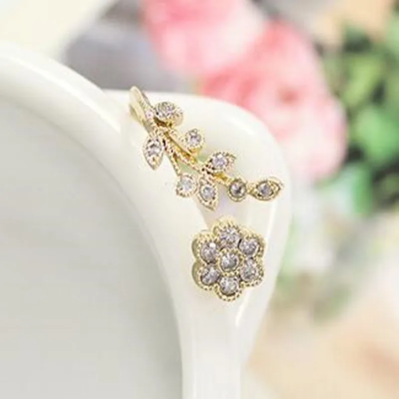 Women's Fashion Imitation Leaves Rings 4RD04 | Украшения и аксессуары