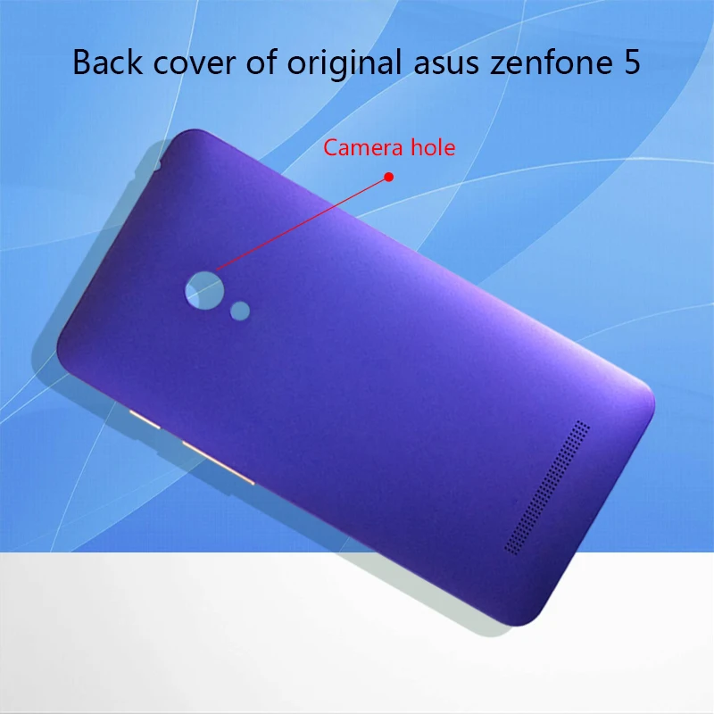 SRJTEK корпус для ASUS Zenfone 5 задняя крышка чехол A501CG A500CG A500KL батарея дверь с кнопкой