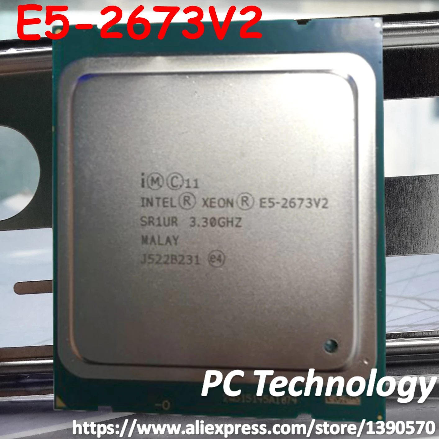 Оригинальный процессор Intel Xeon 3 30 ГГц 8 ядер 25 Мб LGA2011 E5 2673V2 официальная версия ЦП