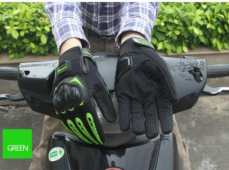 Новый полный палец moto rcycle Перчатки Спорт на открытом воздухе дышащие мужские