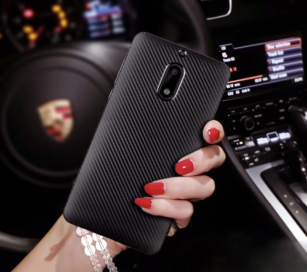 Мягкий ТПУ чехол для телефона Sansung Galaxy S9 S8 plus из углеродного волокна чехлы Samsung S7 S6