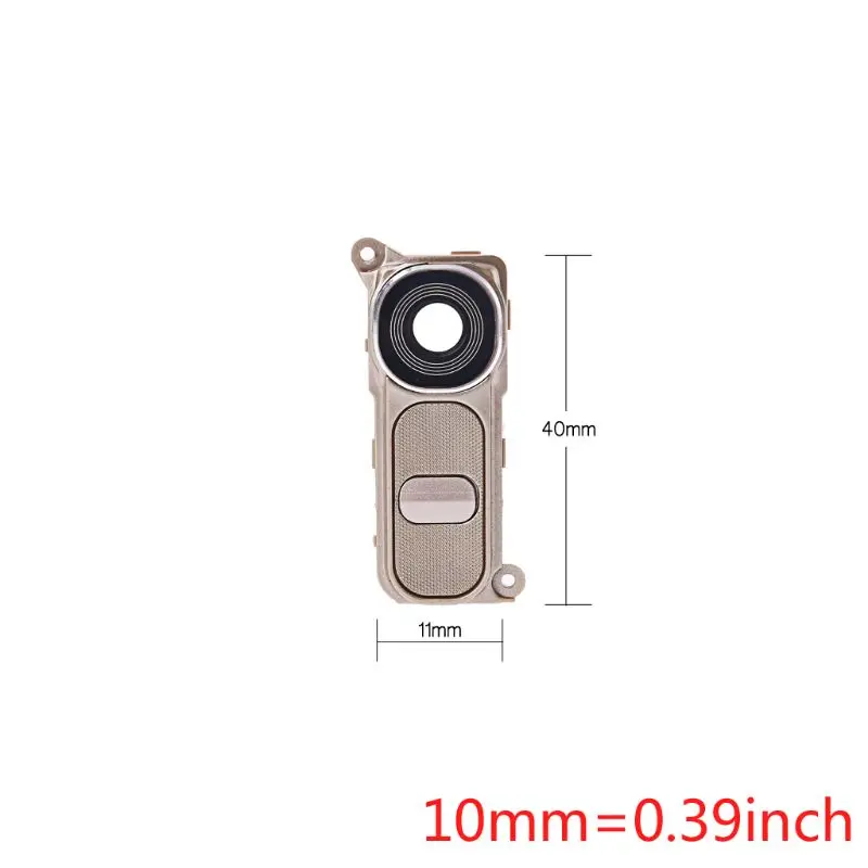 Крышка задней камеры стеклянная линза для LG G4 H810 H811 H815 VS986 LS991 рамка Высокое