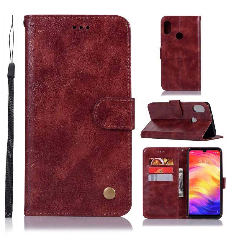 Чехол для Xiaomi Redmi Note 4 7 6 5 Pro чехол 4X 5A Plus 3S кожаный бумажник с откидной крышкой Xiomi