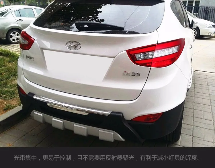 KOWELL автомобильный Стайлинг для hyundai IX35 Tuscon светодиодный задний светильник s 2010 2011 2012 2013 IX35 задний светильник DRL+ тормоз+ Парк+ сигнал