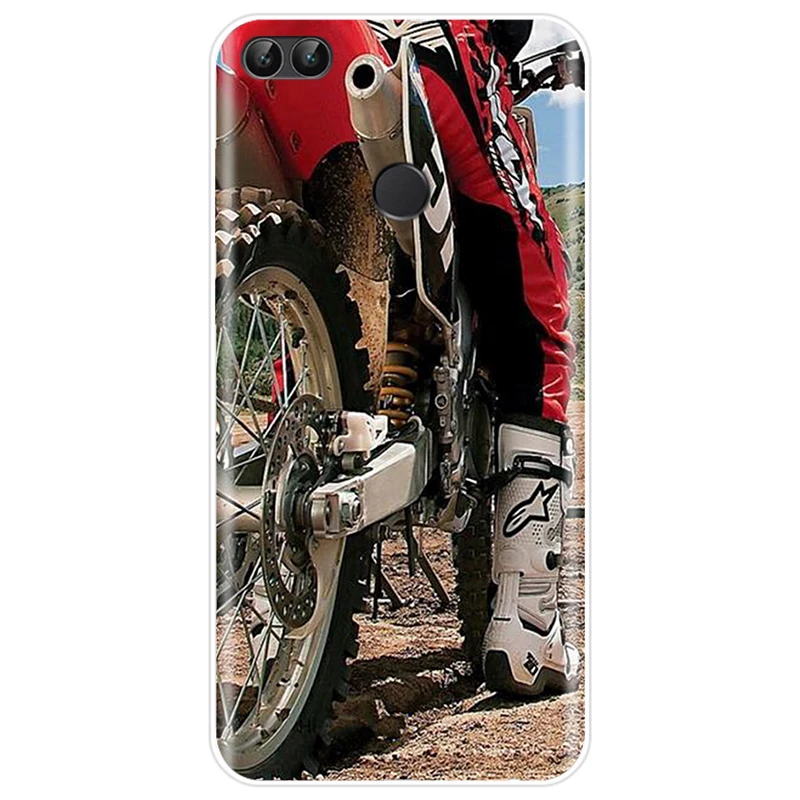 Мягкий силиконовый чехол для телефона Motocross moto dirtbikes Huawei P9 P10 P20 PLUS P30 PRO P8 lite P smart |