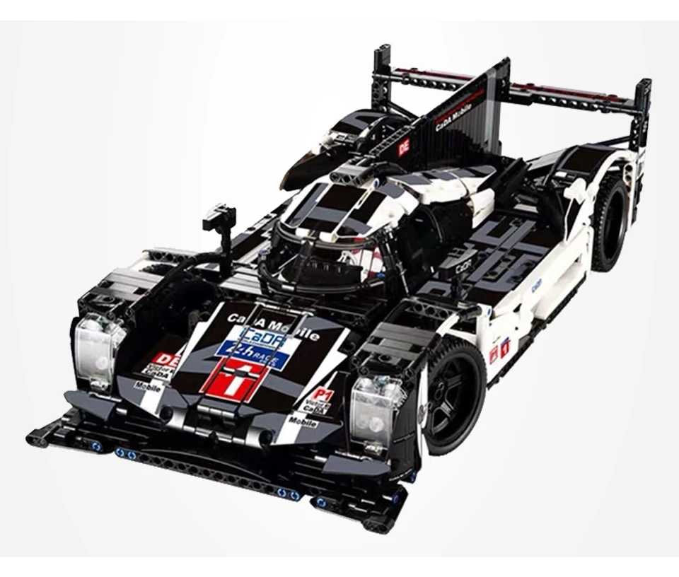 Technic набор транспортных средств Гибридный спортивный автомобиль Строительные блоки Набор 1586 шт. DIY игрушки для детей, совместимые с техникой общие кирпичи