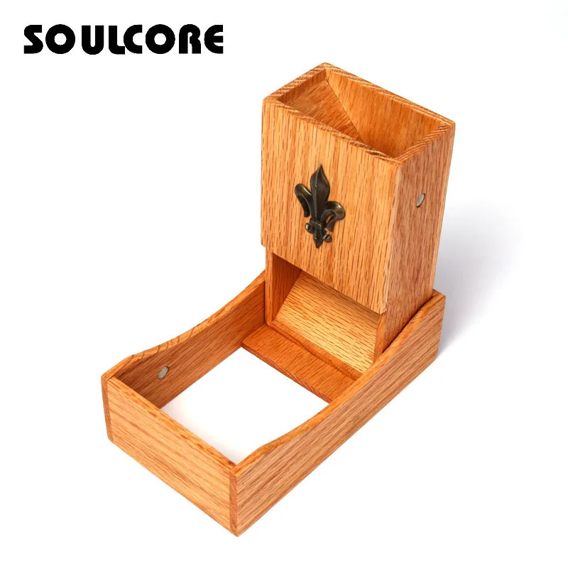 Soulcore dnd башня для игральных костей деревянный раза бамбуковая коробка кубики
