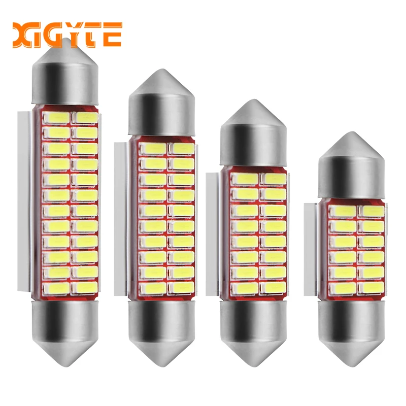 Высокое качество 31 мм 36 39 41 C5W C10W супер яркий 4014 SMD Автомобильный светодиодный