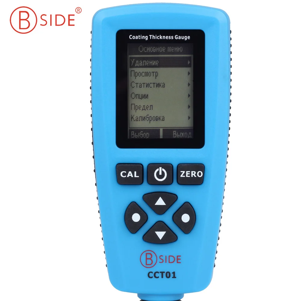 BSIDE CCT01 Цифровой Покрытие Толщина датчик измерительный прибор Тестер Диапазон от