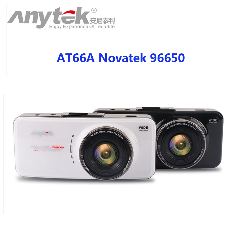 Оригинальный Anytek AT66A full HD ar DVR рекордер Novatek 96650 170 градусов 6G объектив Супер ночное