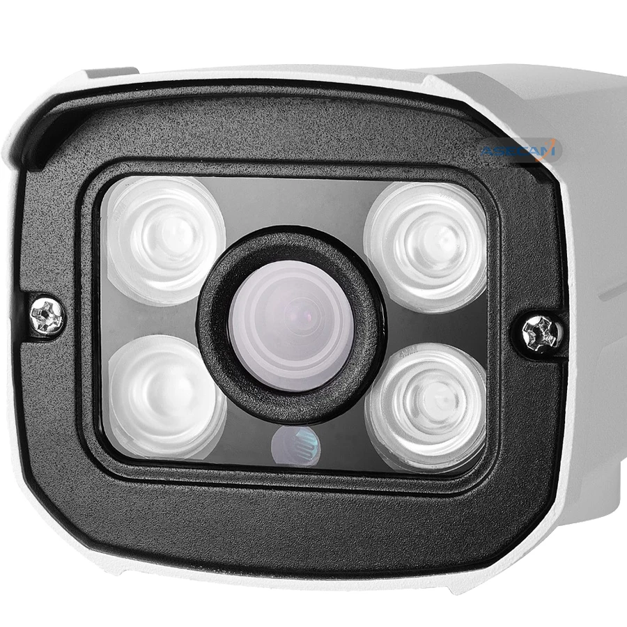 Super HD 4MP H.265 5MP IP Камера пуля Водонепроницаемый наружного видеонаблюдения POE, сетевые Массив 4* Светодиодный IP самера видеонаблюдения