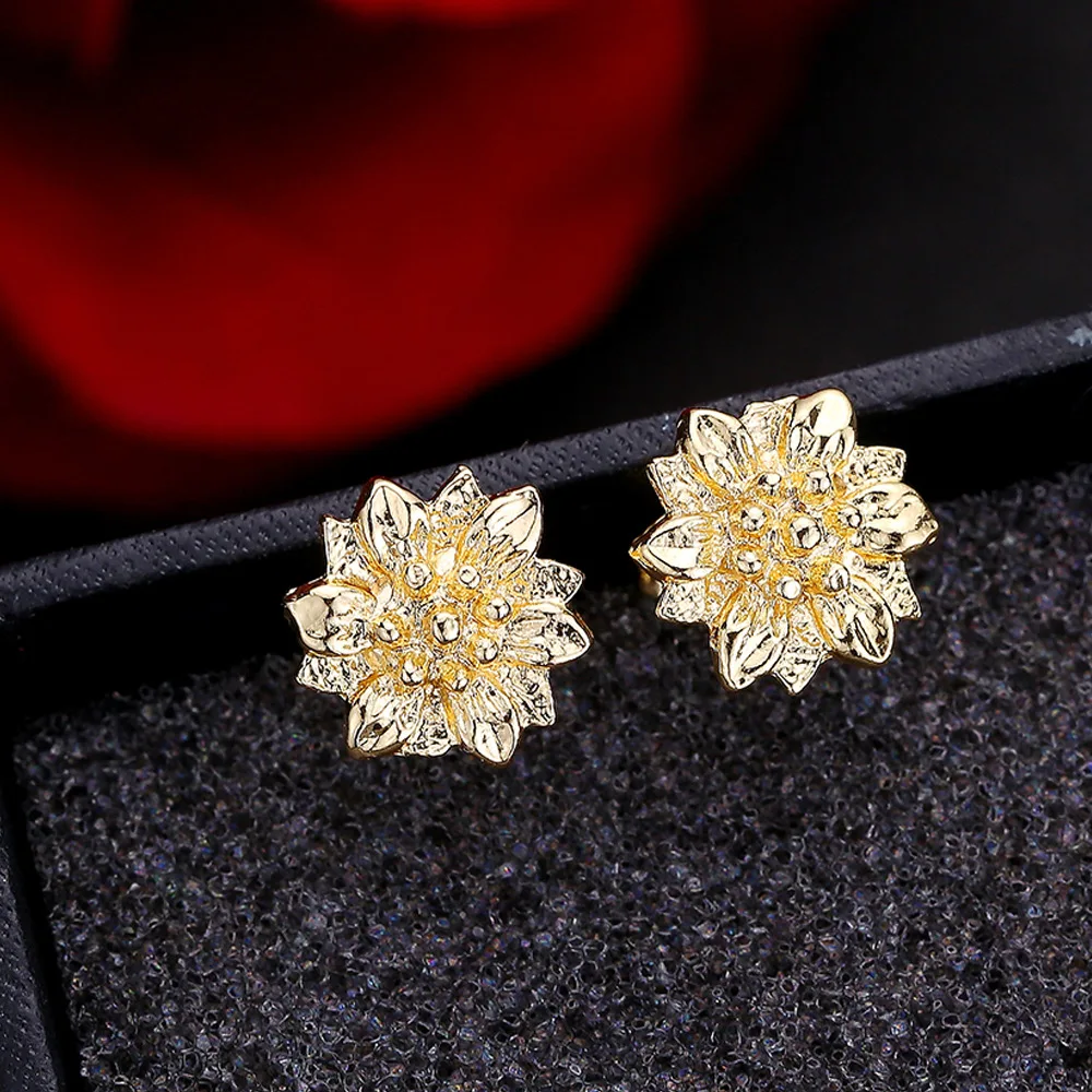 Новый продукт посеребренные ювелирные изделия милые корейские серьги-гвоздики с