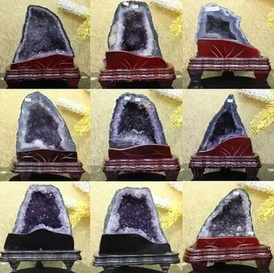 Уругвайский аметист Хрустальный собор геод Уругвай Кластер АА аграда|geode|geode