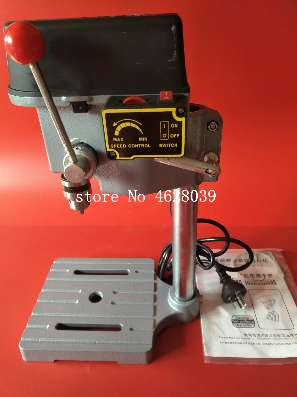 New 340W Mini Table Electric Drill Press Machine 220V Bits Power Tools 1mm-10mm | Инструменты