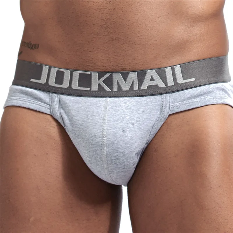 Трусы брифы JOCKMAIL мужские с карманом для пениса Брендовое нижнее белье геев
