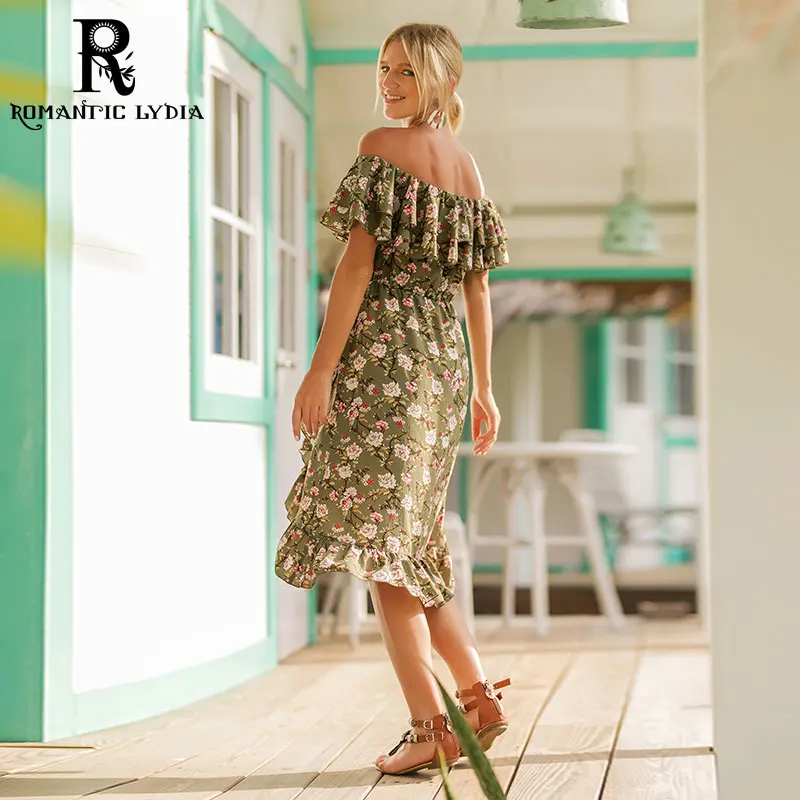 Boho Print Long Party Dress Women Sexy Off Shoulder Beach Summer Strapless Sundress Plus Size Vestidos | Женская одежда