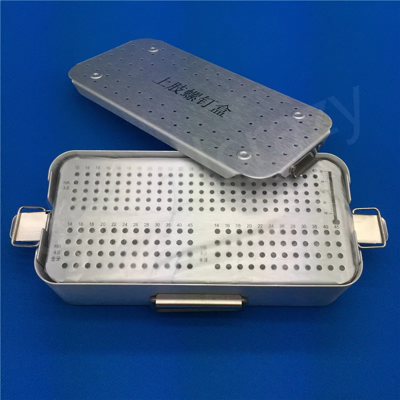 Полка для чехлов с винтами и косточками ветеринарные ортопедические инструменты