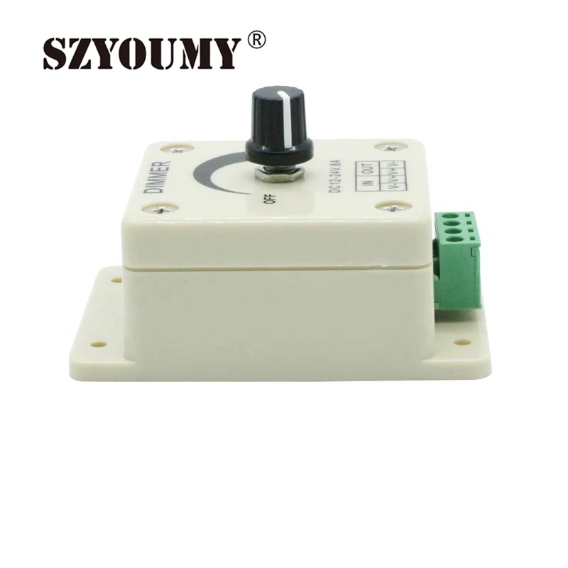 SZYOUMY горячая Распродажа DC 12V 8A светодиодсветильник Лампа защитная полоса диммер