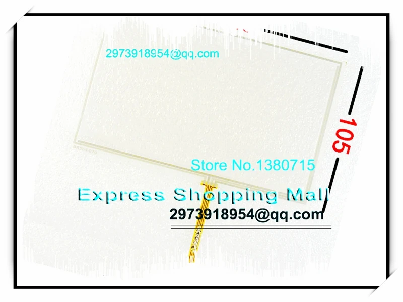 

New 7.1 Inch Touch Screen Glass For Original Car Screen Upgrade 165*105