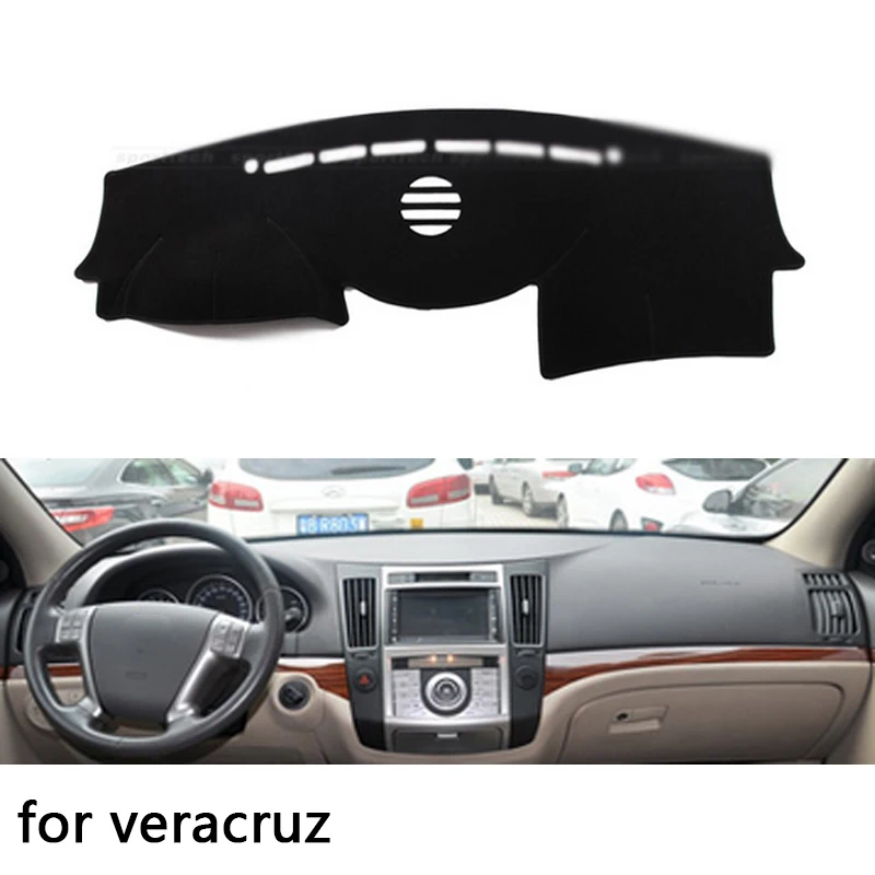 

Для Hyundai Veracruz ix55 2006-2015 правый и левый руль, чехлы на приборную панель автомобиля, коврик, подушка, коврики, аксессуары