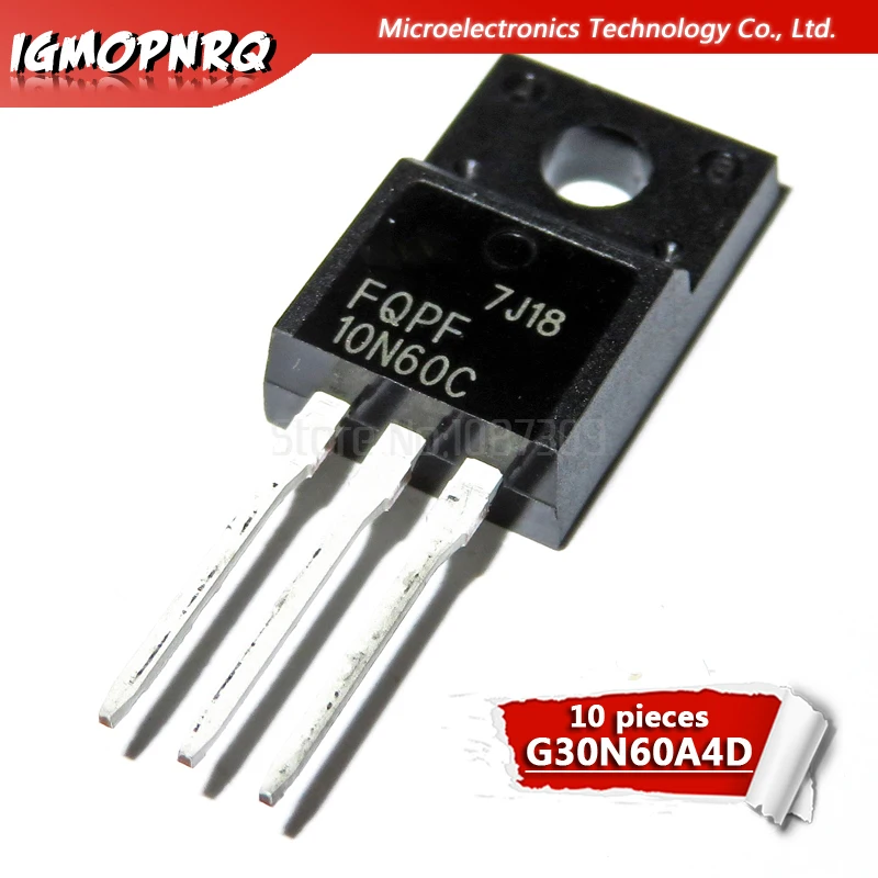 10 шт. FQPF10N60C TO 220 10N60C 10N60 TO220 полевой транзистор|mosfet transistor|transistor 10n60ctransistor 10n60 |