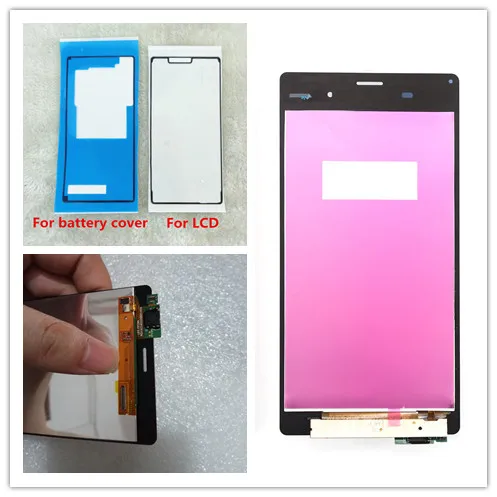 ЖК экран с дигитайзером для SONY Xperia Z3 черный или белый сенсорный D6603 D6633 D6653