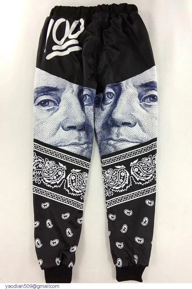 2015 Free Shipping Women Leggings Monochrome 3D Print Individual Sweatpants LC79603 Adventure Time Fitness Pants | Женская одежда