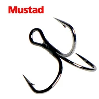 mustad treble hooks tg76np bn kvd hooks strong sharp barbed hooks mustad high carbon steel hooks match crank vib fishing pesca