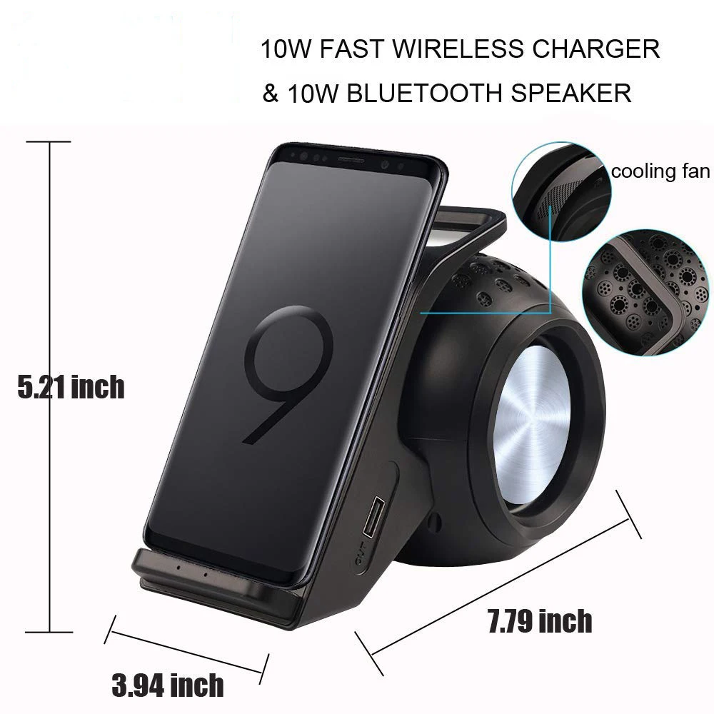 Bluetooth колонки с быстрой беспроводной зарядкой 10 Вт|Сабвуферы| |