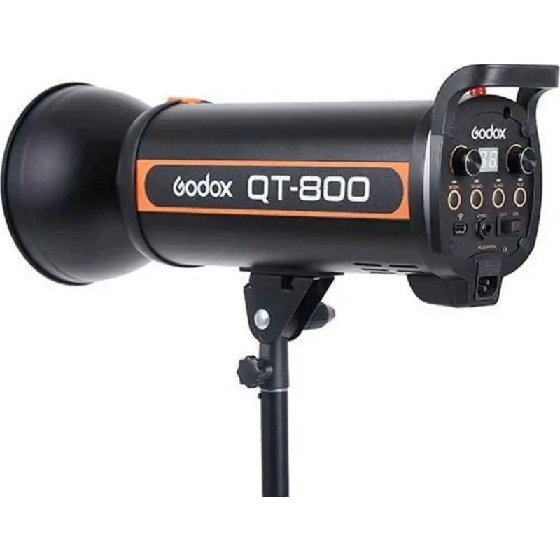 Вспышка Godox QT-800 800W с высокой длительностью вспышки 1/5000s AC200-240V Studio Strobe Light |
