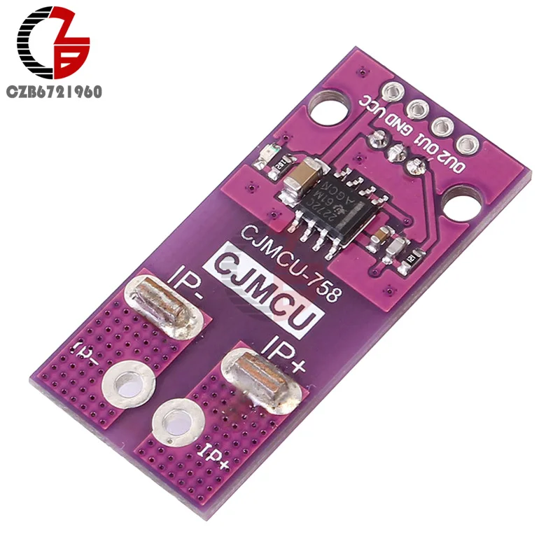 Датчик тока Холла CJMCU-758 ACS758LCB-050B-PFF-T Линейный | Инструменты