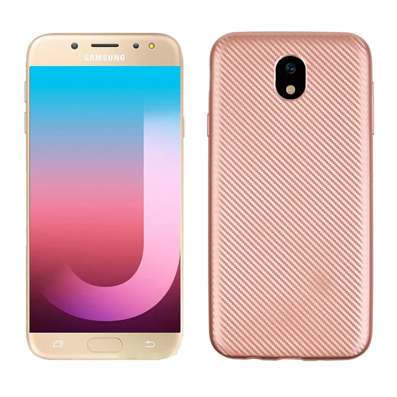 углеродные волокна узор силиконовый чехол на samsung galaxy j3 2017 SM-J330F/DS чехлы мягкий